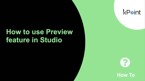 This video shows how to use the Preview feature in Studio. After putting together clips on timeline, you don't need to wait to export to see how the video turned out. You can get a preview of the entire timeline to review the video and make edits as needed.